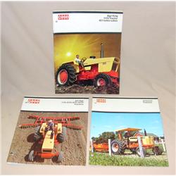 (3) Case Tractor Brochures--770/870/870/1070, 470/570, & 1170