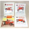 Image 1 : (4) IH Tractor Brochures & Single Sheets--240 utility, 340, 560 & 706