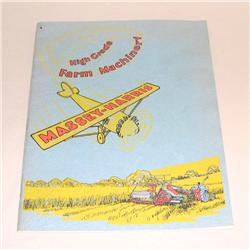 Early Massey-Harris High Grade Farm Machinery Catalog