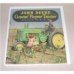 JD Model A, B, G, & H Tractor Brochure