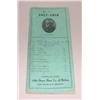 Image 1 : 1917-1918 JD Order Book from San Francisco Branch