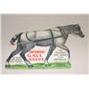 Image 1 : original Bickmore Gall Salve Diecut Cardboard Sign