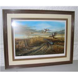 Terry Redlin Art Print  Country Road  with Pheasants #173/960 signed