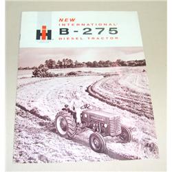 IH B-275 Diesel Tractor Brochure