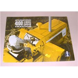 IH 4100 4wd Tractors Sales Brochure