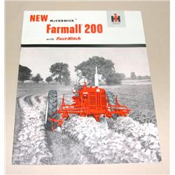 IH Farmall 200 Tractors Sales Brochure