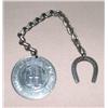 Image 1 : Rare IH Good Luck Token w/ original Horseshoe Pendent