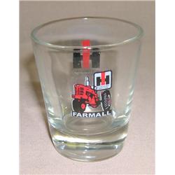 IH Farmall Shot Glass w/ M Tractor Graphic