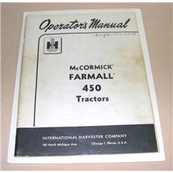 IH Farmall 450 Tractor Manual