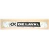 Image 1 : DeLaval black & White tin Sign