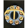 Image 2 : VINTAGE JELLO PICTURE WHEELS COLLECTOR DISCS WITH CARRYING CASE (196/200)