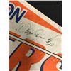 Image 2 : DAVE SEMENKO SIGNED VINTAGE EDMONTON OILERS PENNANT