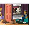 Image 2 : Tommy Chong & Cheech Marin Signed "The Simpsons" 8x10 Photo (JSA)