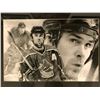 Image 2 : TREVOR LINDEN SIGNED AND CUSTOM FRAMED COLLAGE PRINT