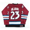 Image 1 : Milan Hejduk Signed Avs Jersey (Beckett Holo)