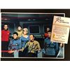 Image 2 : STAR TREK CAST SIGNED 8 X 10 (KELLY,SHATNER,NEMOY) RA COA