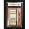 Image 2 : 1996 TOPPS BASEBALL NO.500 MICKEY MANTLE CLEAR CHROME CARD (GCG 9.5)