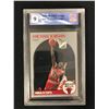 Image 1 : 1990-91 NBA HOOPS NO.65 MICHAEL JORDAN (GCG 9)