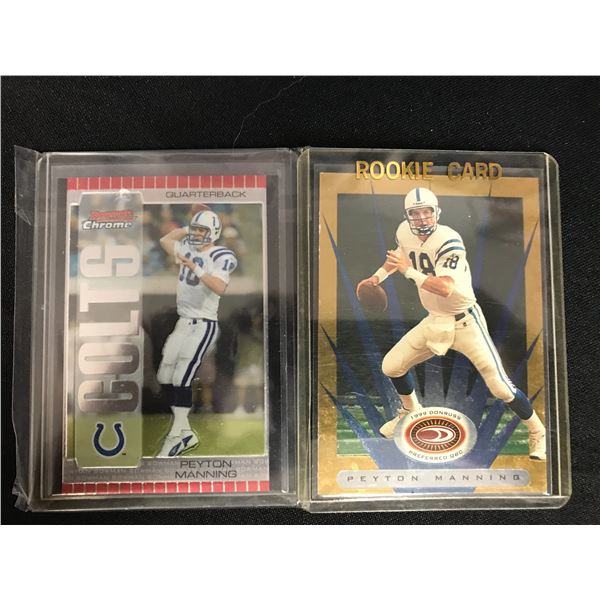 PEYTON MANNING FOOTBALL CARD LOT