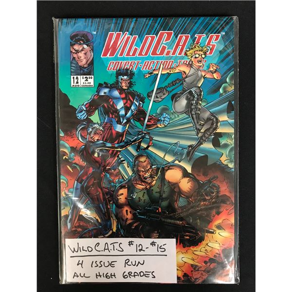 WILD C.A.T.S NO.12-15 (IMAGE COMICS) 4 Issue Run!