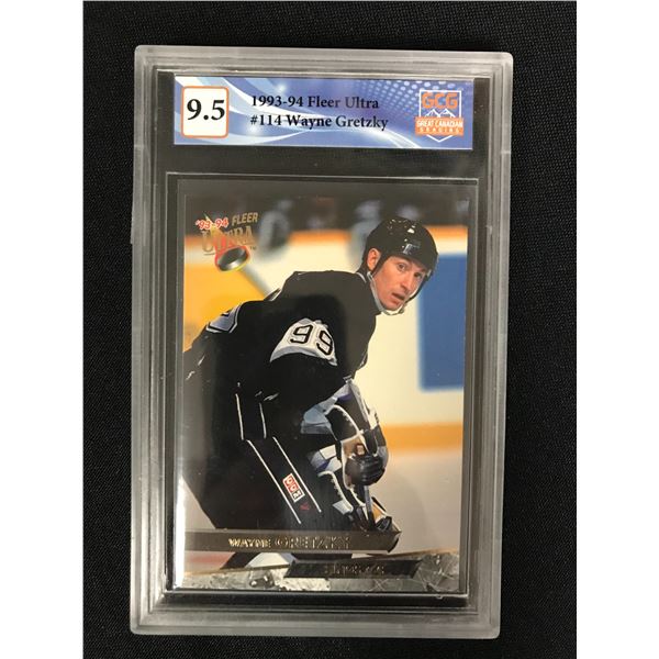 1993-94 FLEER ULTRA NO.114 WAYNE GRETZKY (GCG 9.5)