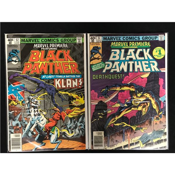 MARVEL PREMIERE NO.51-52 Featuring Black Panther