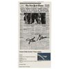 Image 1 : John Glenn Signed Printed Newspaper Front Page