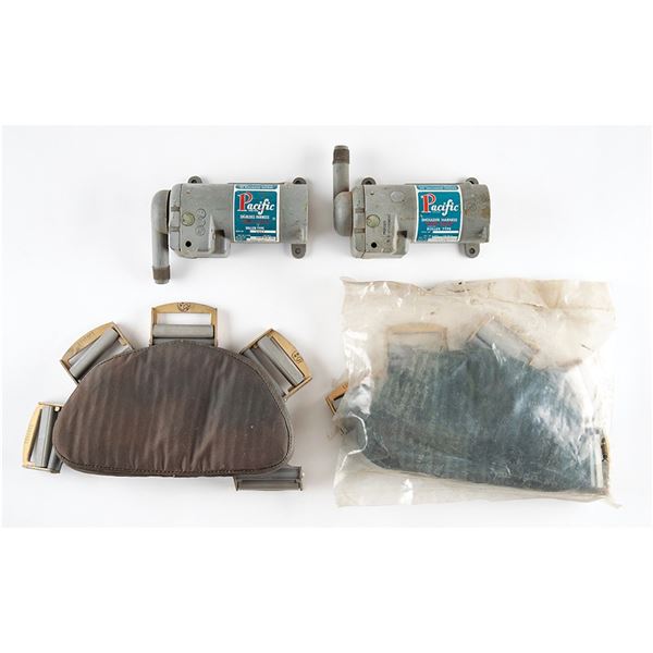 Apollo Block I Command Module Crew Restraint Harness Components