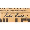 Image 2 : Michael Collins Signed Newspaper