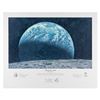 Image 1 : Apollo 12 Signed Lithograph: 'Kissing the Earth'