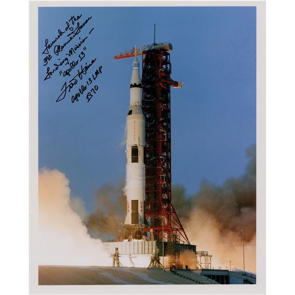 Fred Haise Signed Photograph