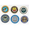 Image 1 : Al Worden's Lot of (6) Medallions and Challenge Coins