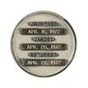Image 2 : Wally Schirra's Flown Apollo 16 Robbins Medallion