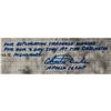 Image 2 : Charlie Duke Signed EVA Chart
