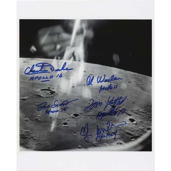 Apollo Astronauts Multi-Signed Photograph