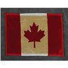 Image 2 : STS-2 Flown Canadian Flag and Mission Patch Display with Original Paul Calle Artwork