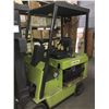 Image 1 : Clark Electric Forklift - Used Equipment.   This item must stay until the end of the auction pickup