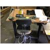 Image 1 : Drafting table and stool