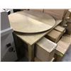 Image 1 : Shop table with turntable - 4feet x 4feet (used to be used for hand collating)