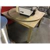 Image 1 : Shop table with turntable - 4feet x 4feet (used to be used for hand collating)