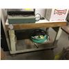 Image 1 : 2 x 4 Rolling Shelf - Table no contents