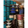 Image 1 : Large Lot of Plastic Filament - Binding for Medium & Small Spools - Inventory
