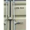 Image 2 : BEIGE PORTABLE OFFICE CONTAINER W78" X L98" X H89" WITH WINDOW AND LOCKING MAN DOOR