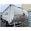 Image 3 : 2014 PETERBILT 320LCF, DUAL DRIVE GARBAGE TRUCK, WHITE, VIN # 3BPZHJ8X9EF240180