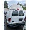 Image 2 : 2008 FORD E-350 SUPER DUTY, 3DR CARGO VAN, WHITE, VIN # 1FTSE34L68DB48786