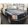 Image 2 : 2012 CHEVROLET SILVERADO, 4DR EXT CAB PU, BLUE, VIN # 1GCRCPEX5CZ146911