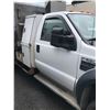 Image 8 : 2008 FORD F-550 XL, 2DR DUALLY DUMP TRUCK, WHITE, VIN # 1FD5F56Y08EE26036