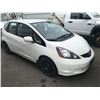 Image 2 : 2010 HONDA FIT, 4 DR HATCHBACK, WHITE, VIN# JHMGE8H51AC800500