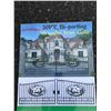 Image 2 : *2P* GREATBEAR BLACK 20' BI-PARTING WROUGHT IRON GATE WITH DEER ARTWORK IN CENTER DESIGN 1