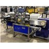 Image 1 : CDA CHABOT DELRIEU ASSOCIES E-FILL COMMERCIAL STAINLESS STEEL SMALL BOTTLE LABELING CONVEYOR SYSTEM